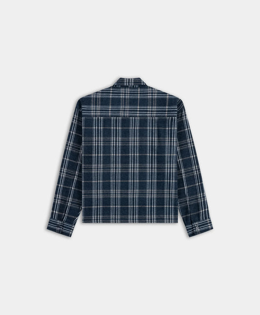 Brilliant Blue Chenille LS Shirt