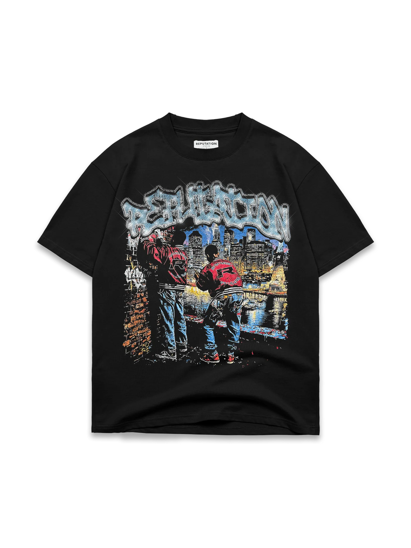 Concrete Dreams Rhinestone Tee