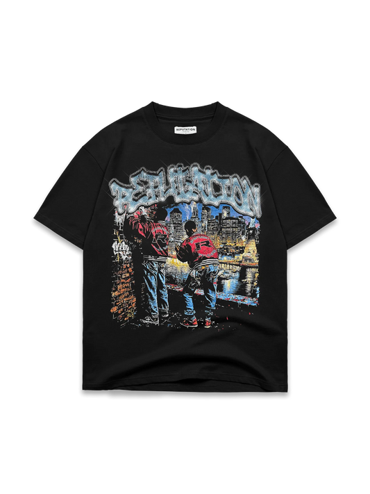 Concrete Dreams Rhinestone Tee