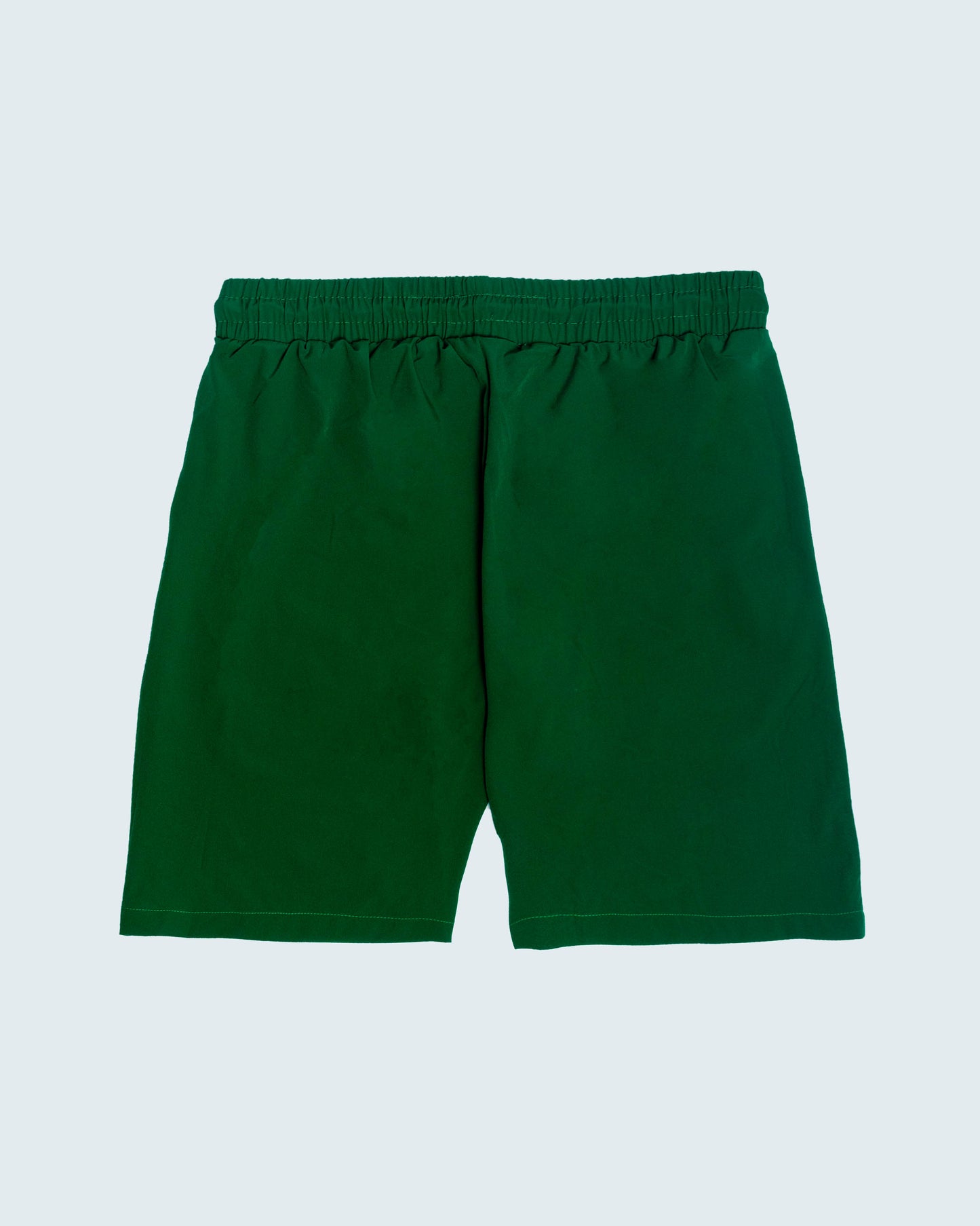 Green Graffiti Logo Print Short