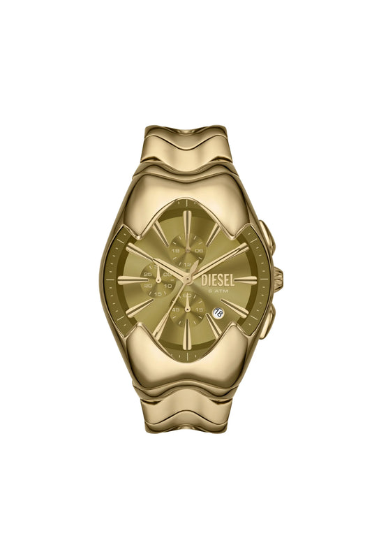 Diesel Mercurial Chronograph Gold-Tone Stainless Steel Watch