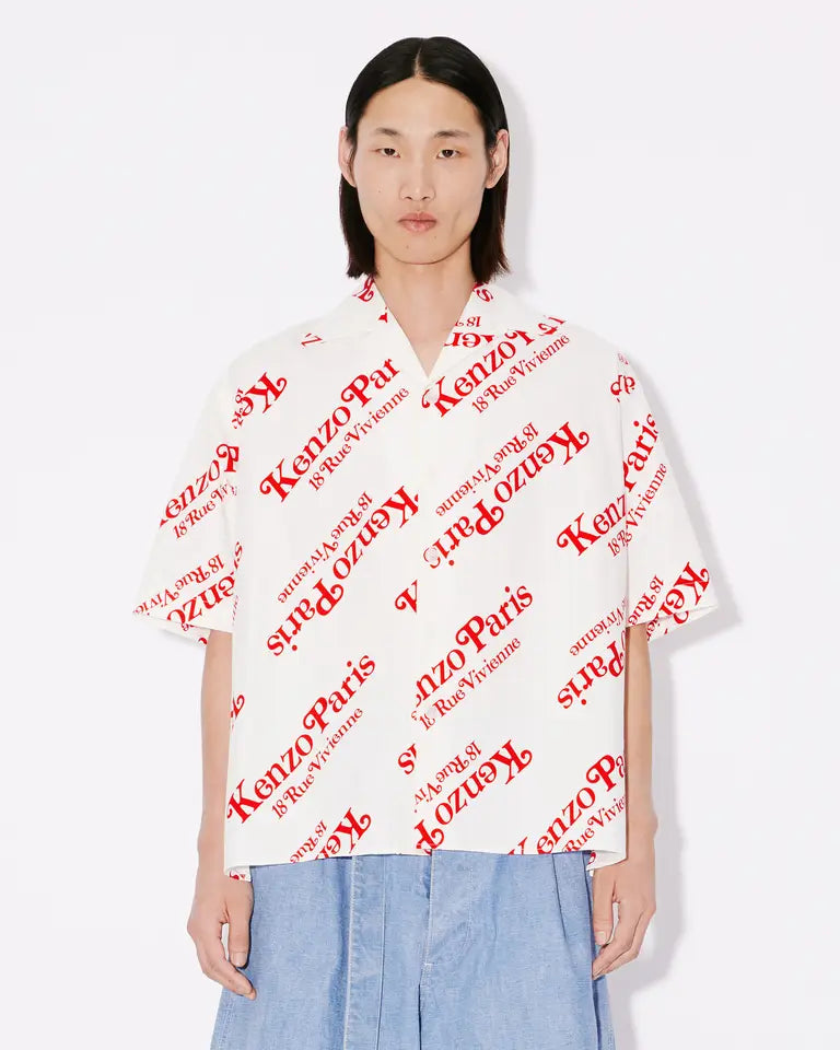 'KENZO BY VERDY' BOXY SHIRT - OFF WHITE