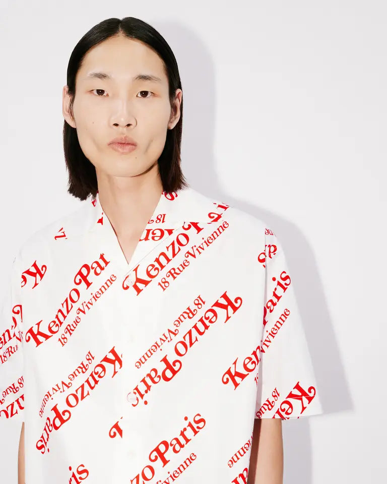 'KENZO BY VERDY' BOXY SHIRT - OFF WHITE