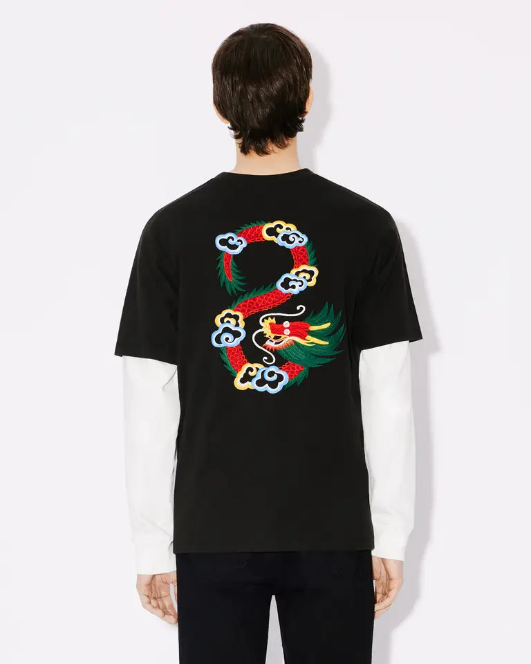 'YEAR OF THE DRAGON' EMBROIDERED CLASSIC T-SHIRT