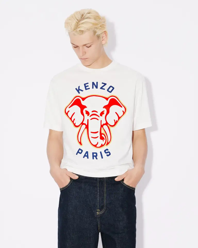 'KENZO ELEPHANT' T-SHIRT - OFF WHITE