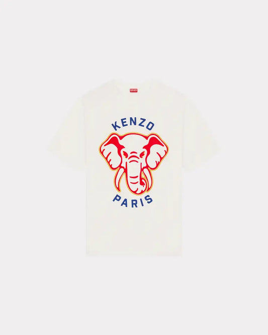 'KENZO ELEPHANT' T-SHIRT - OFF WHITE