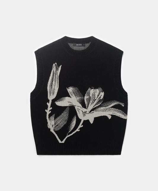 Black Floral Spencer