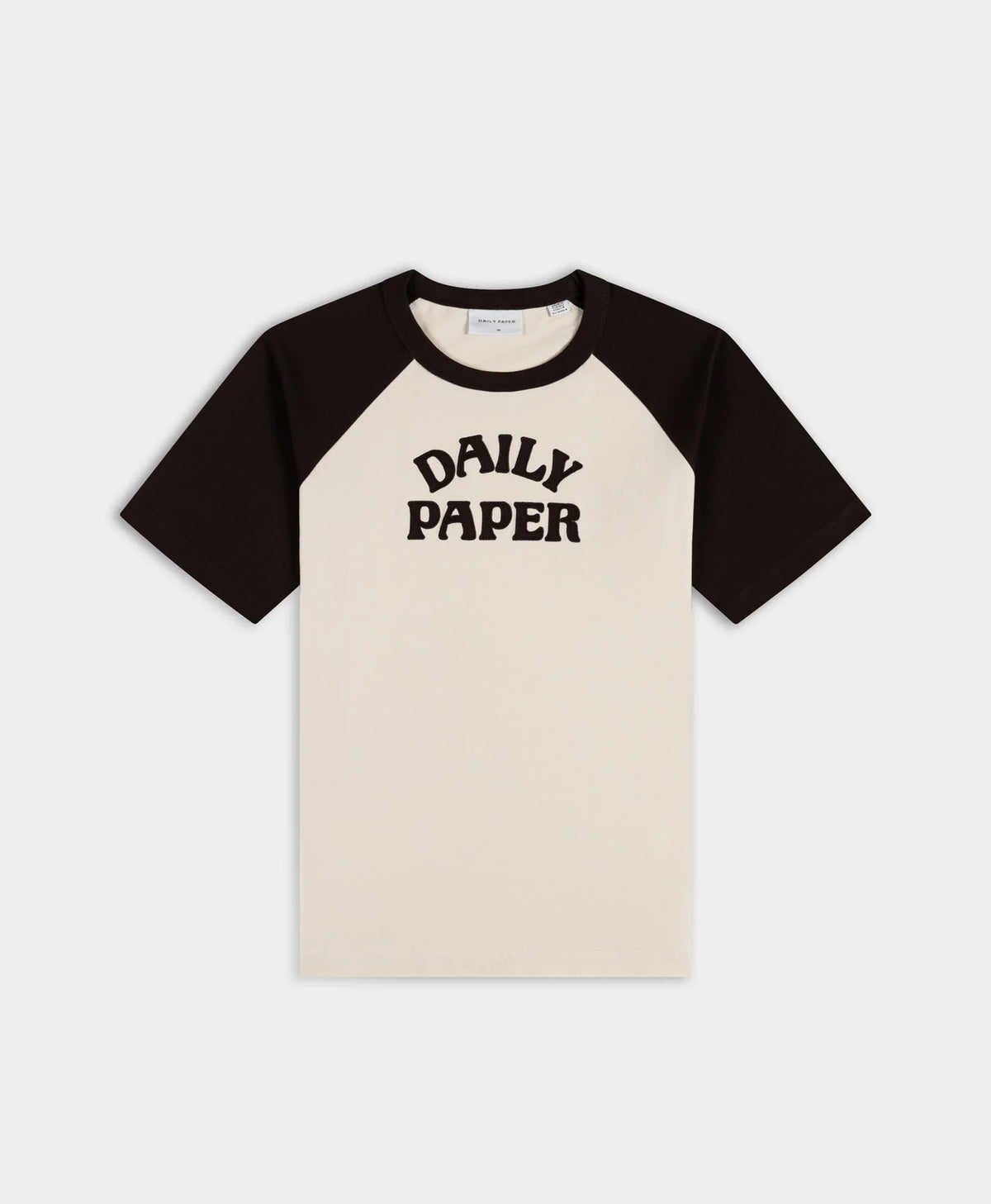 Boxy Mole Contrast Sleeve Raglan T-Shirt