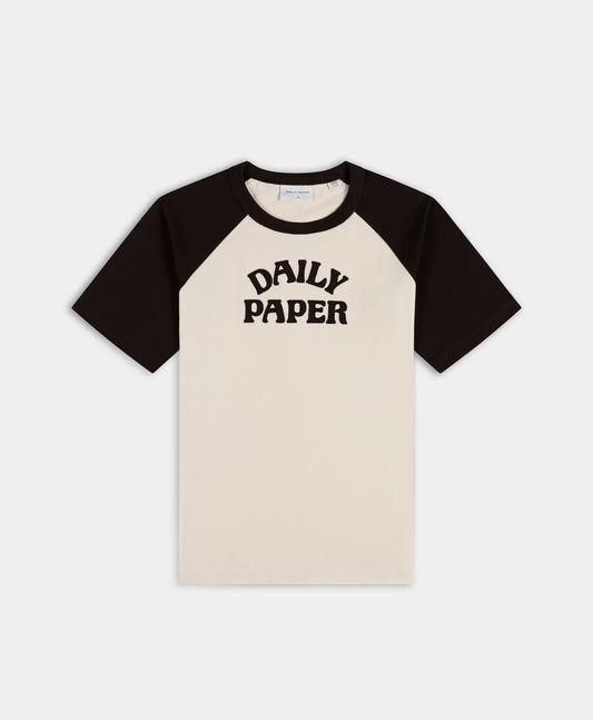 Boxy Mole Contrast Sleeve Raglan T-Shirt