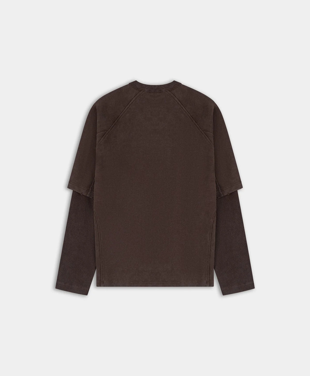 Boxy Mole Raglan Stacked Layered Longsleeve