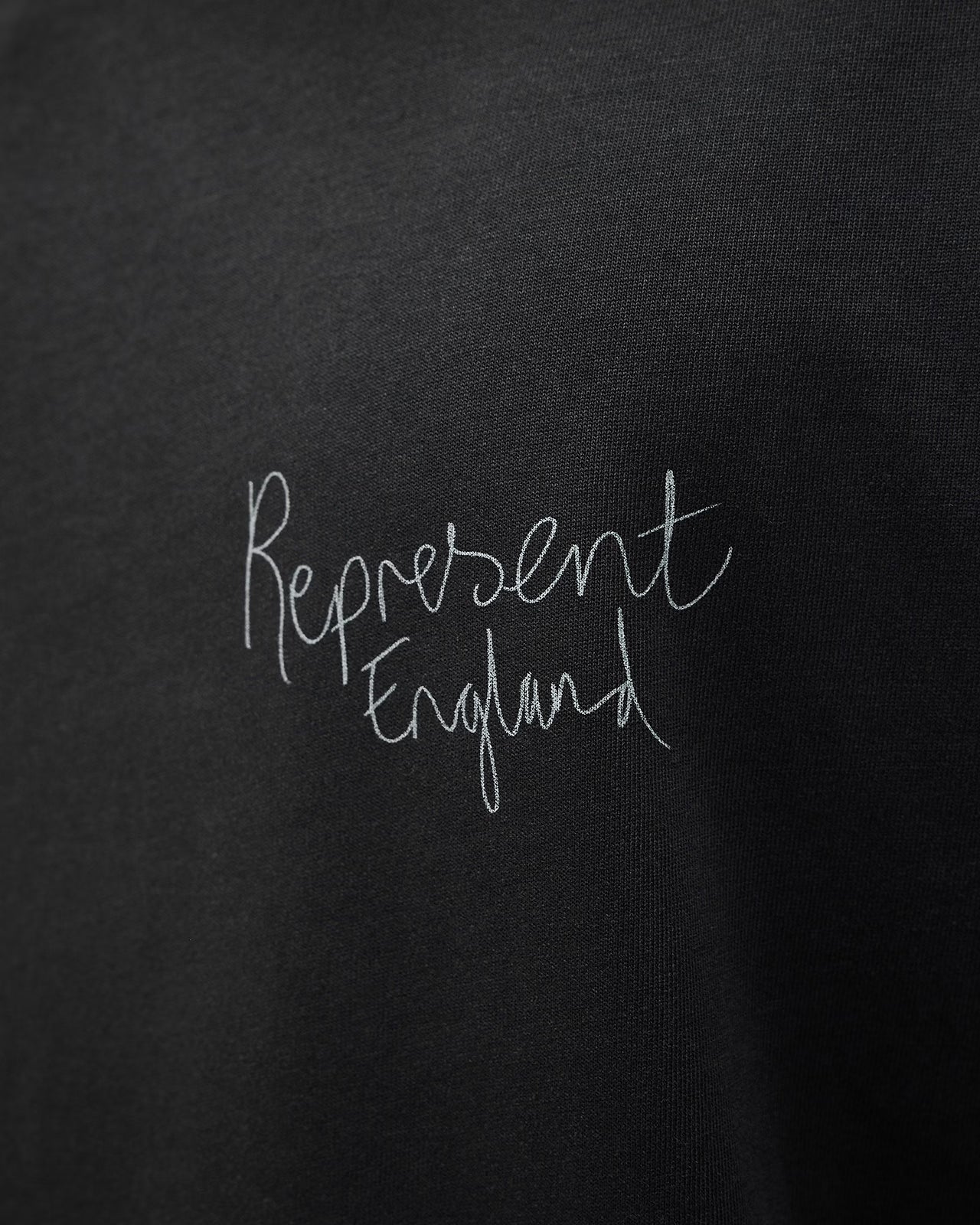 Aged Black Hand Drawn Thoroughbred T-Shirt