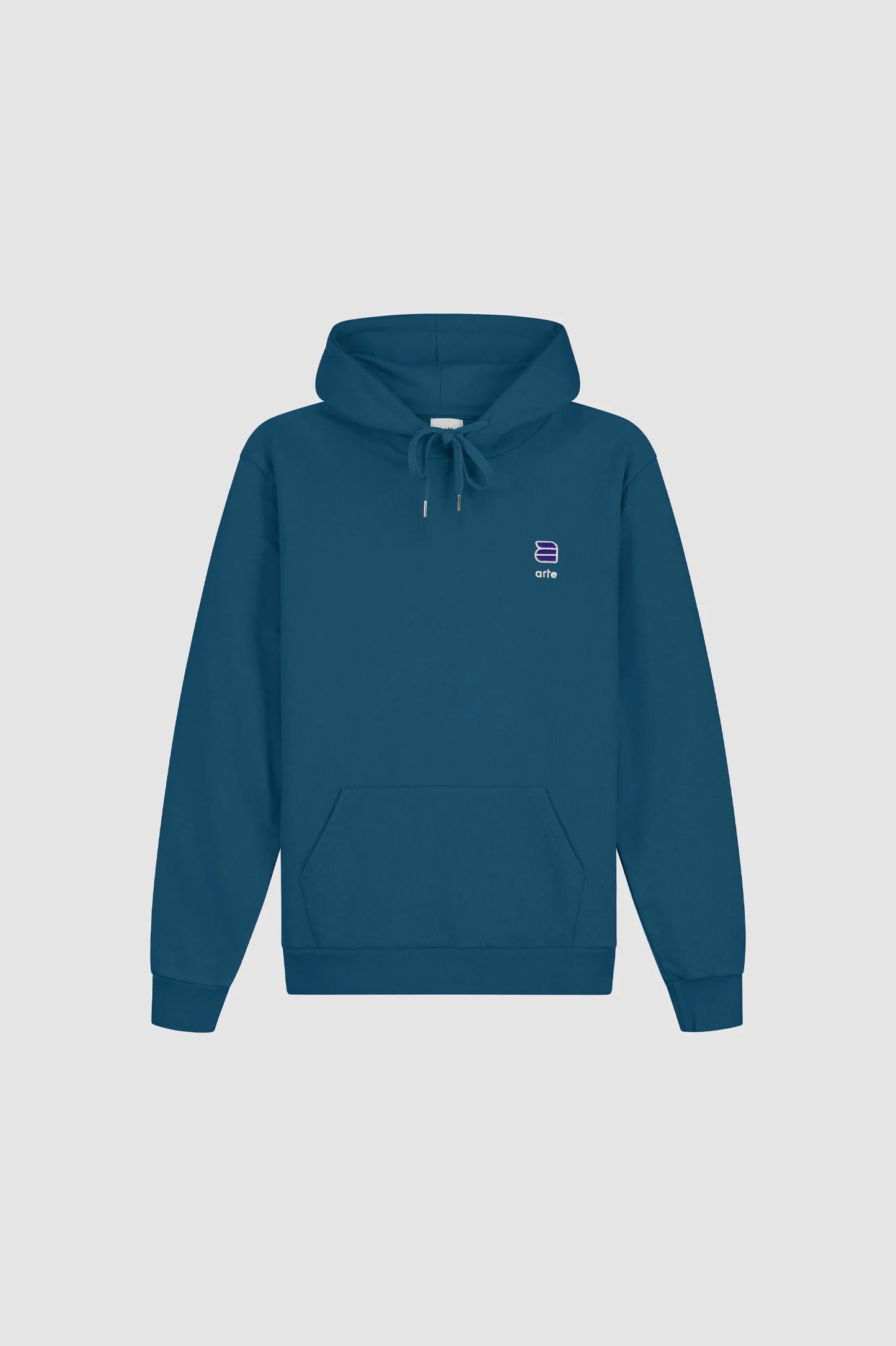 Harmon A Logo Hoodie - Lagoon Blue