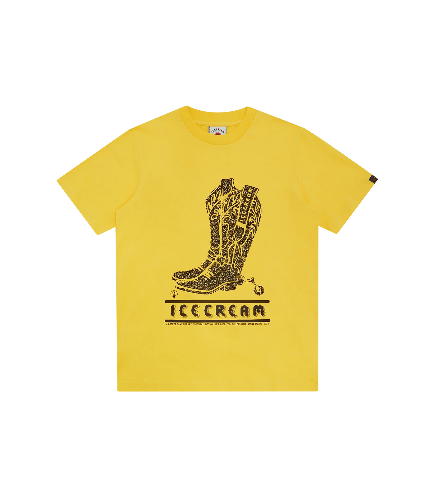 BOOTS T-SHIRT - YELLOW