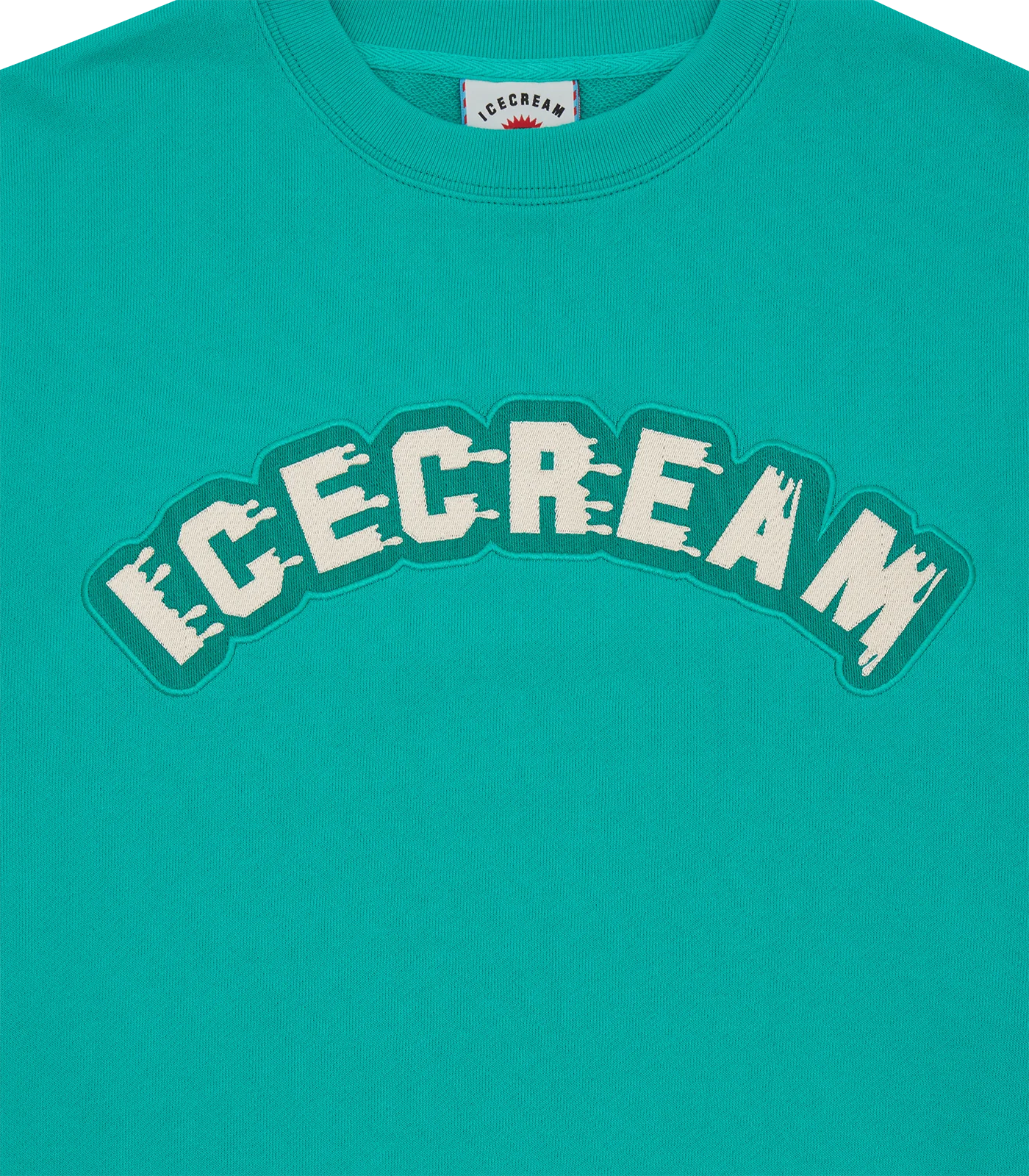 DRIPPY CREWNECK - TEAL