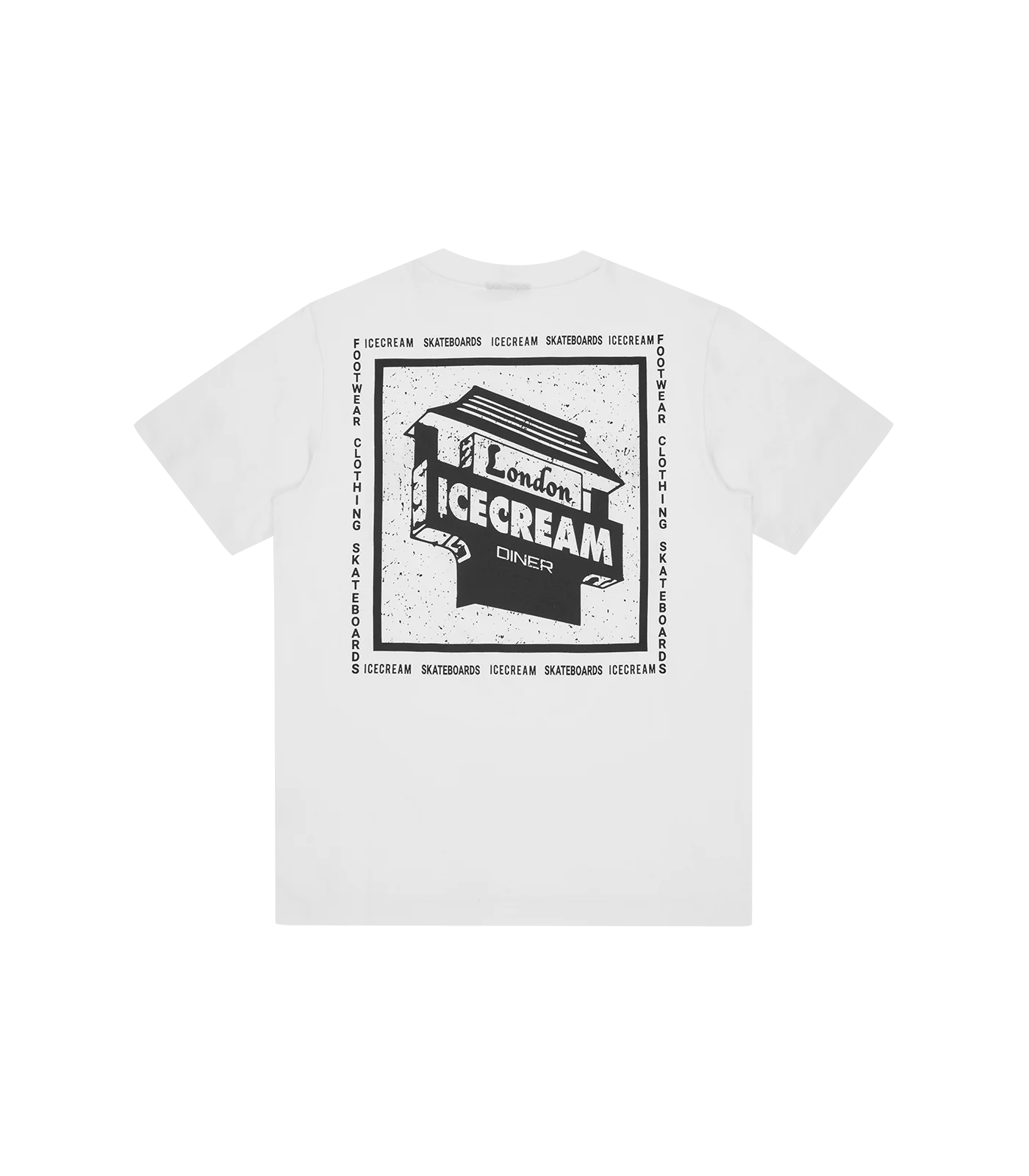 ICECREAM WORLD TOUR T-SHIRT - WHITE