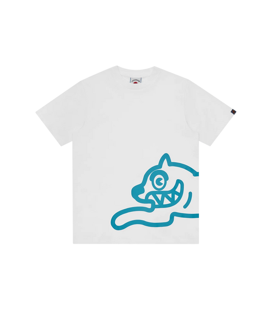JUMBO RUNNING DOG T-SHIRT - WHITE