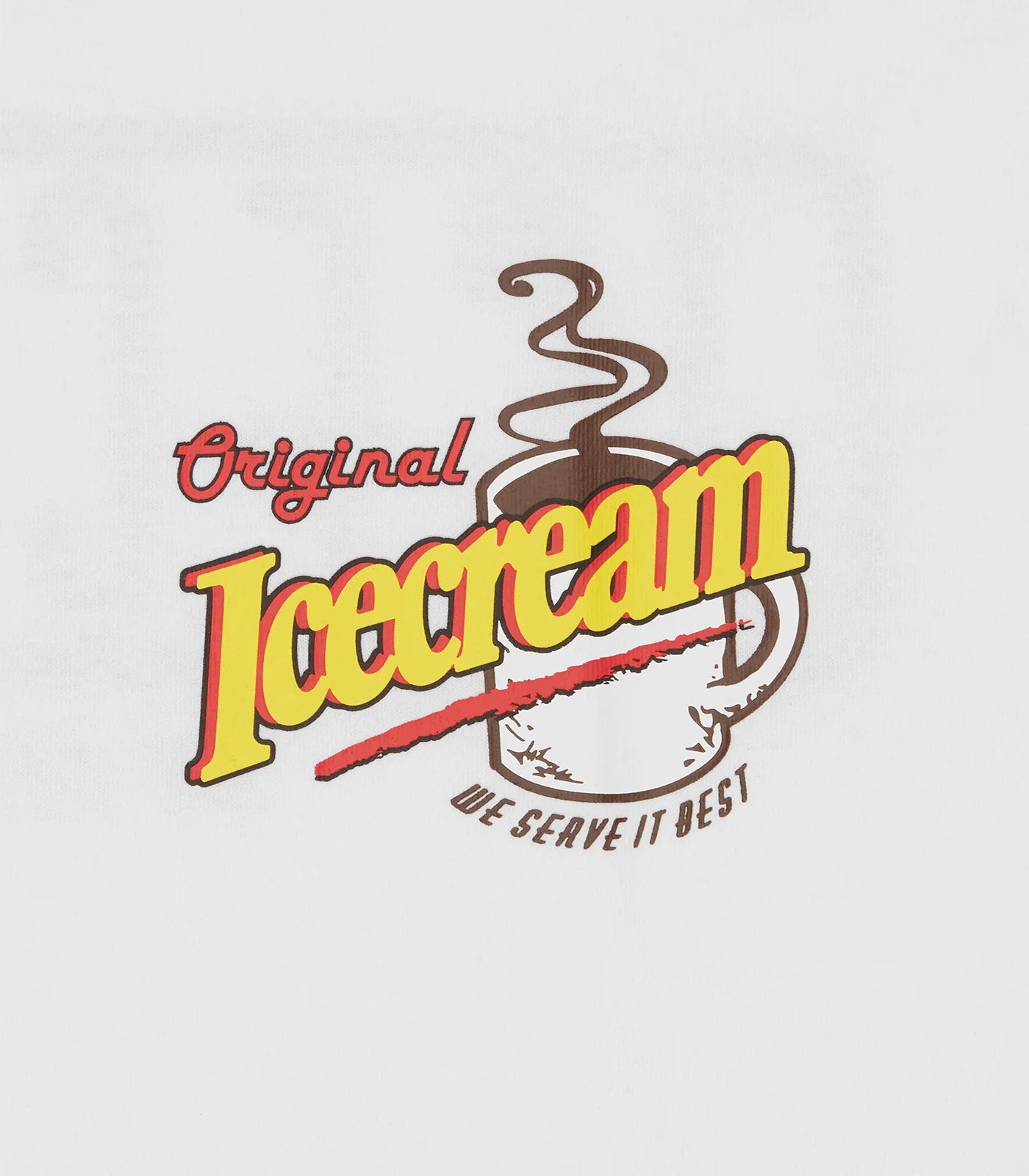 DINER COFFEE T-SHIRT - WHITE