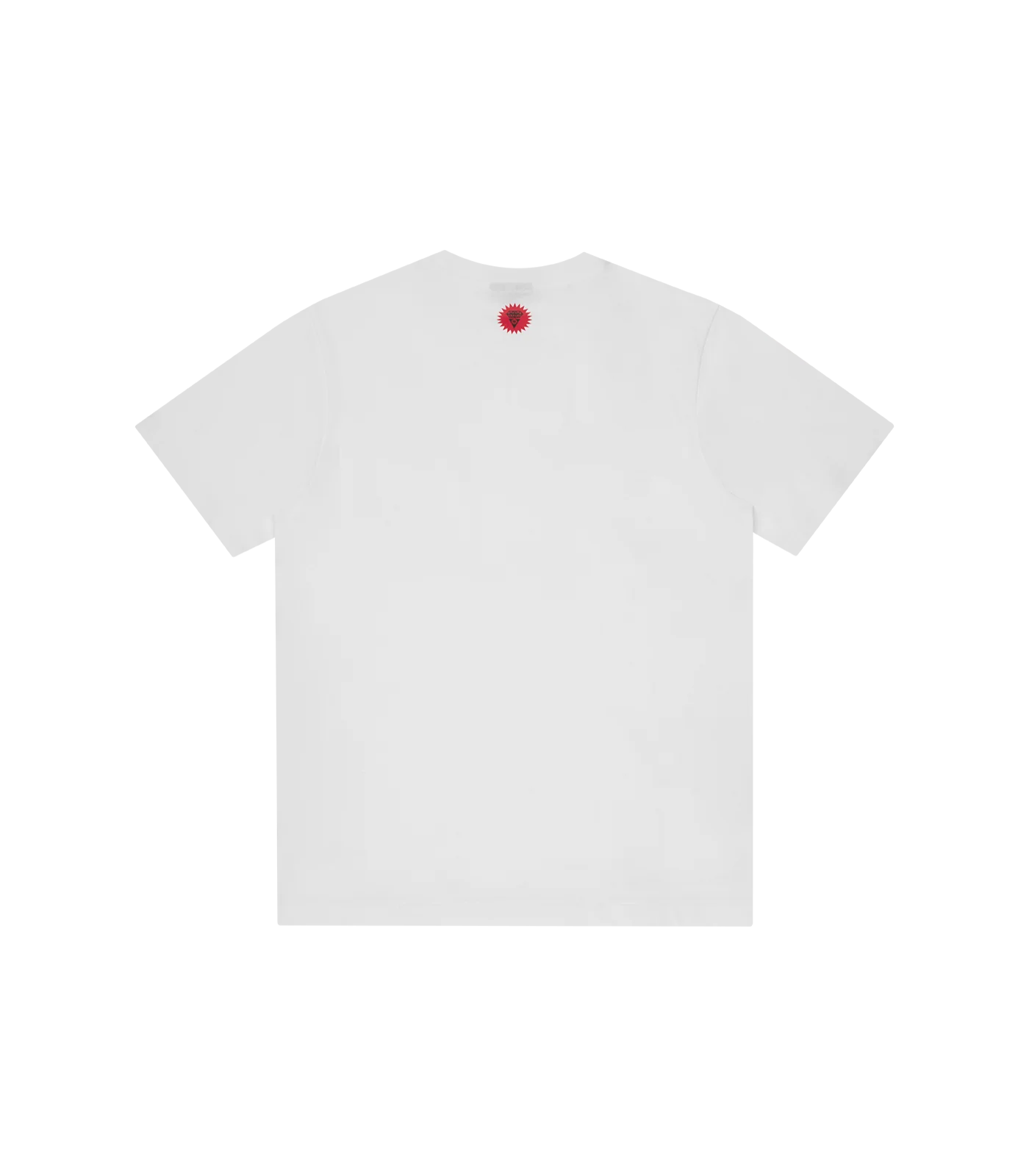 SPRAY PAINT RUNNING DOG T-SHIRT - WHITE