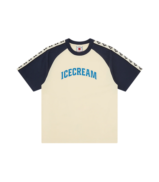 TEAM IC RAGLAN T-SHIRT - ECRU