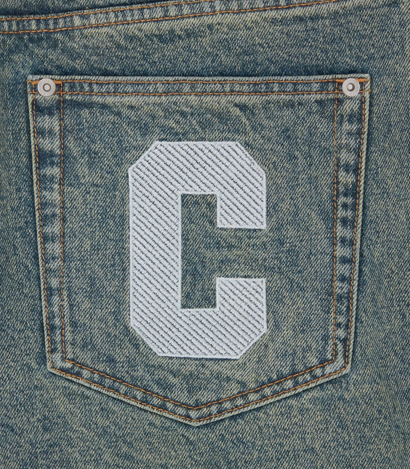 RUNNING DOG DENIM SHORTS - VINTAGE WASH
