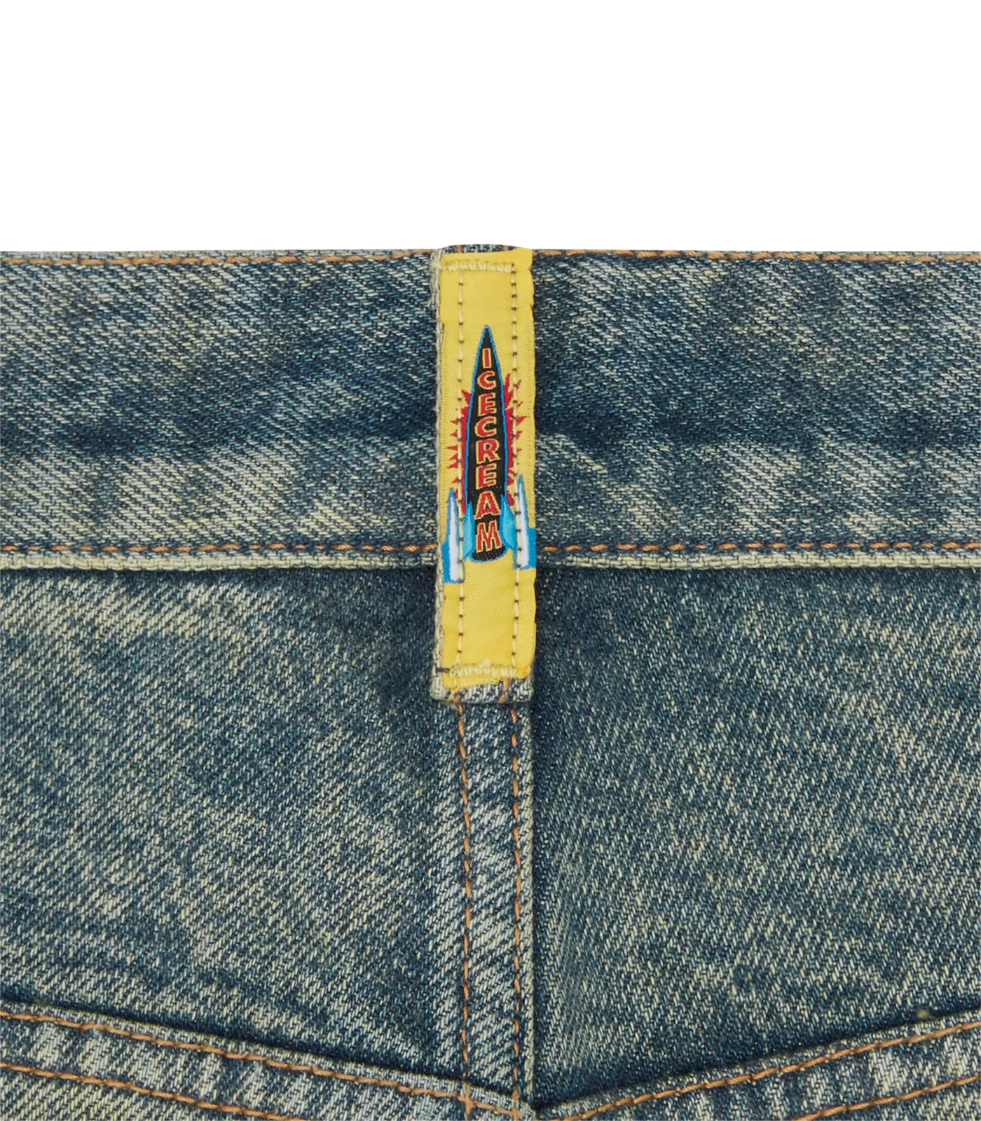 RUNNING DOG DENIM SHORTS - VINTAGE WASH