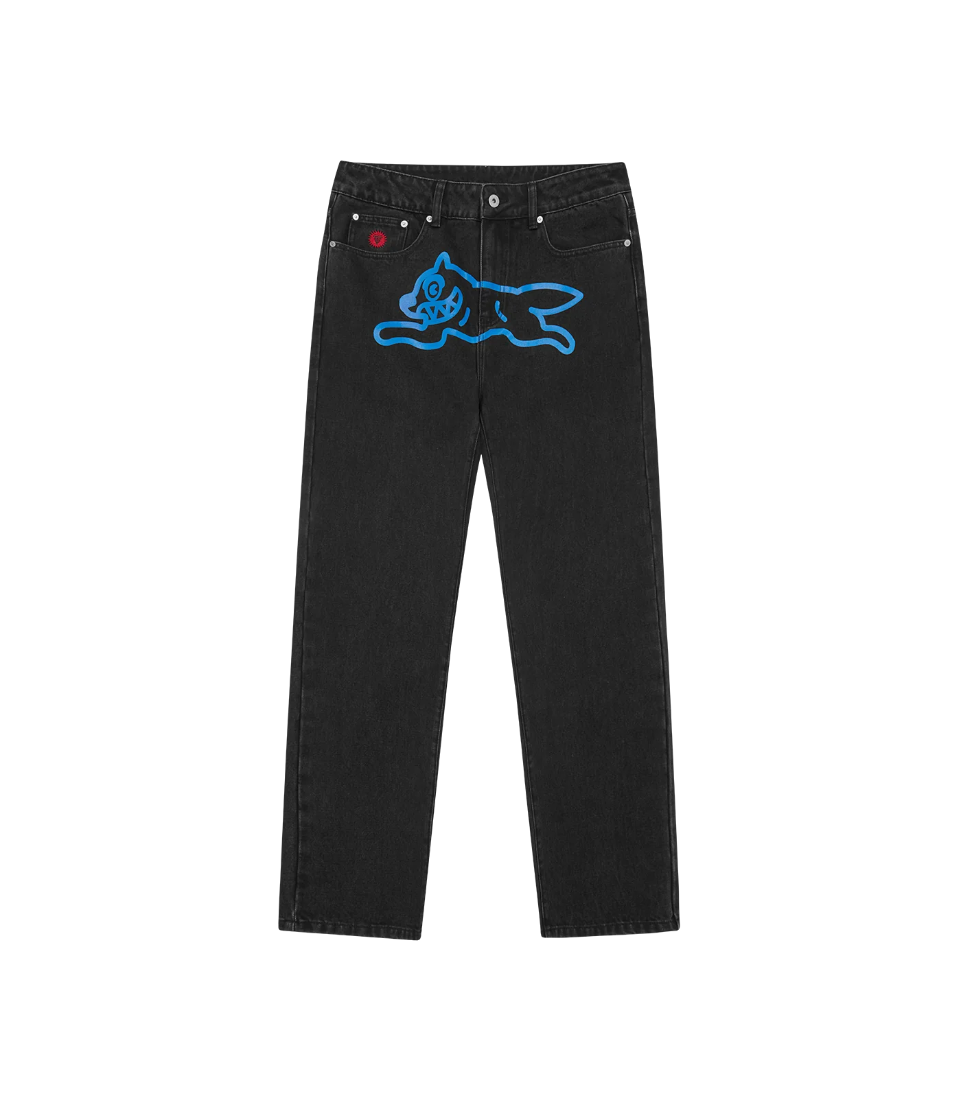 RUNNING DOG DENIM PANT - BLACK