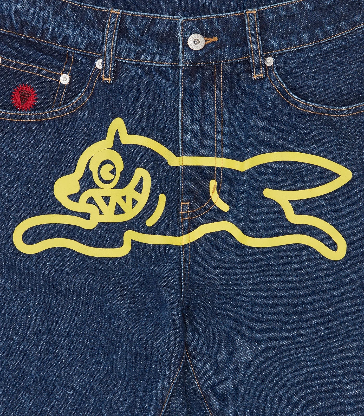RUNNING DOG DENIM PANTS - INDIGO