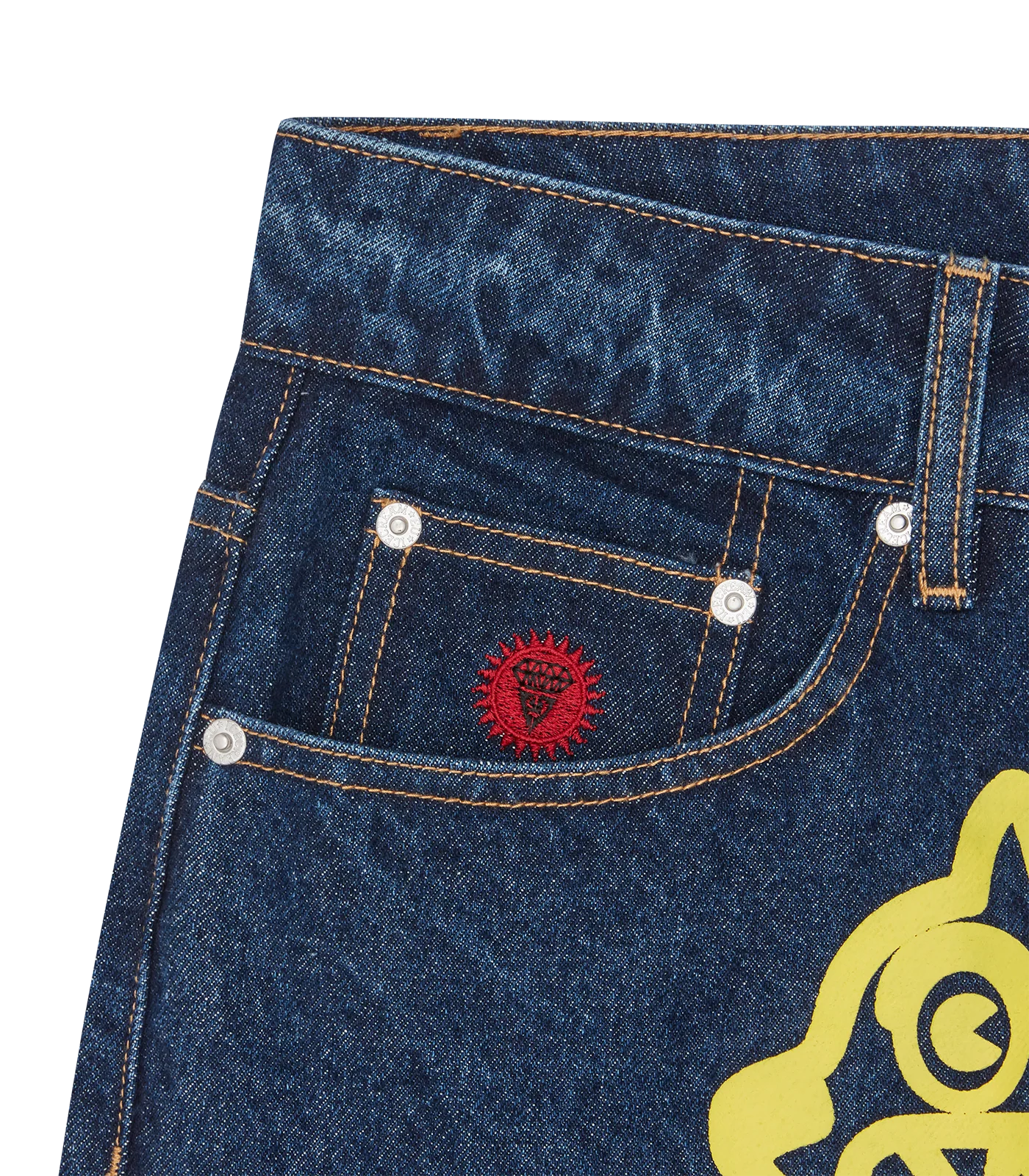 RUNNING DOG DENIM PANTS - INDIGO