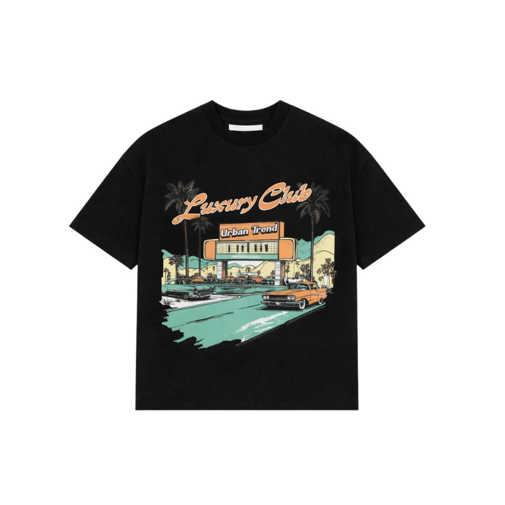 Luxury Club Tee - Black
