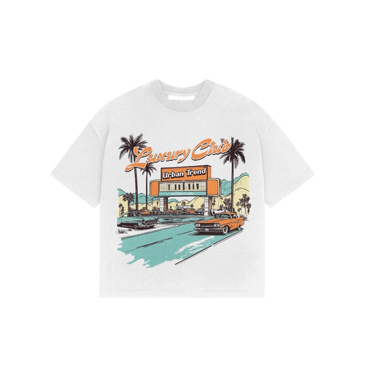 Luxury Club Tee - White