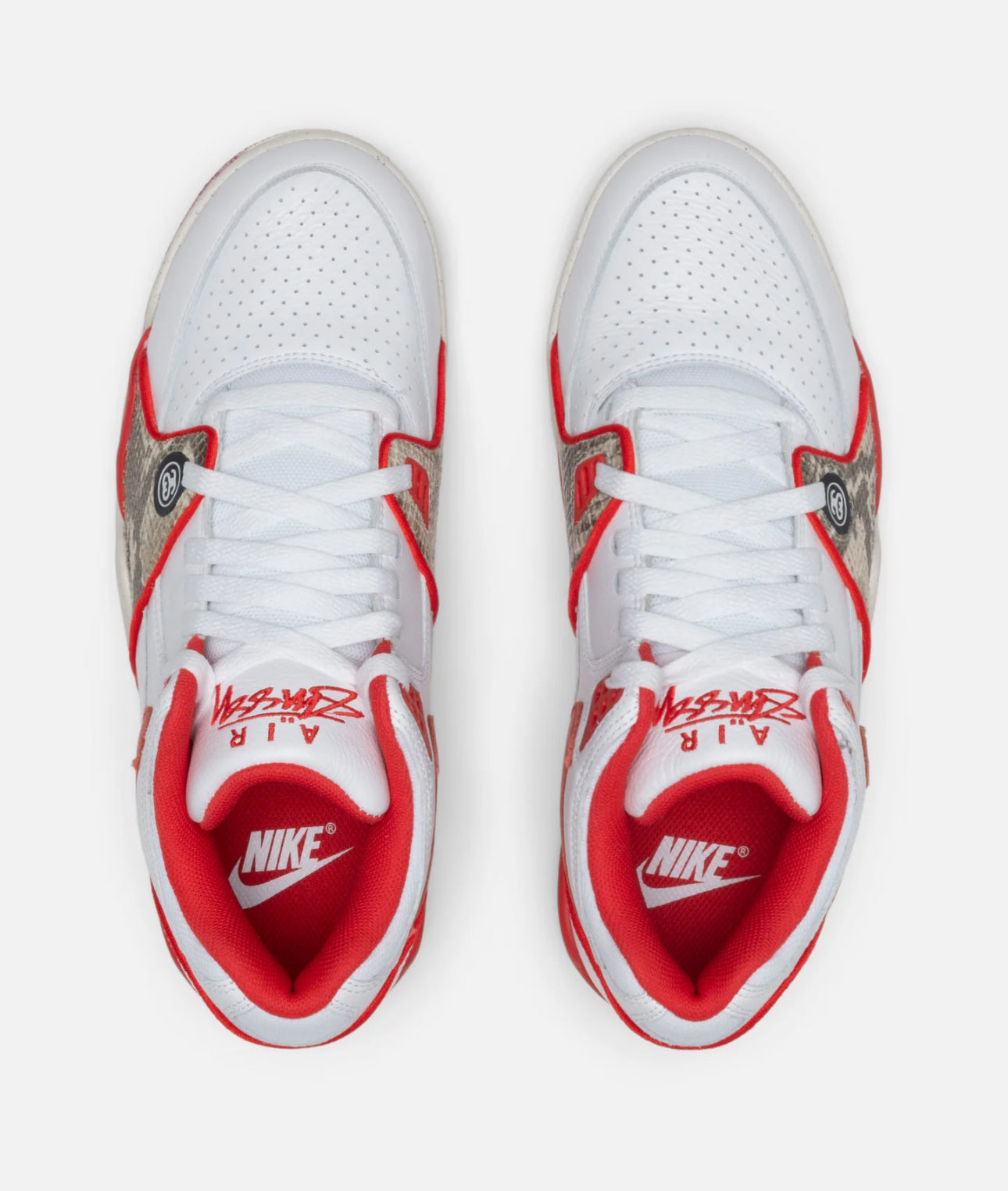 Nike Air Flight 89 Low SP Stussy Habanero Red