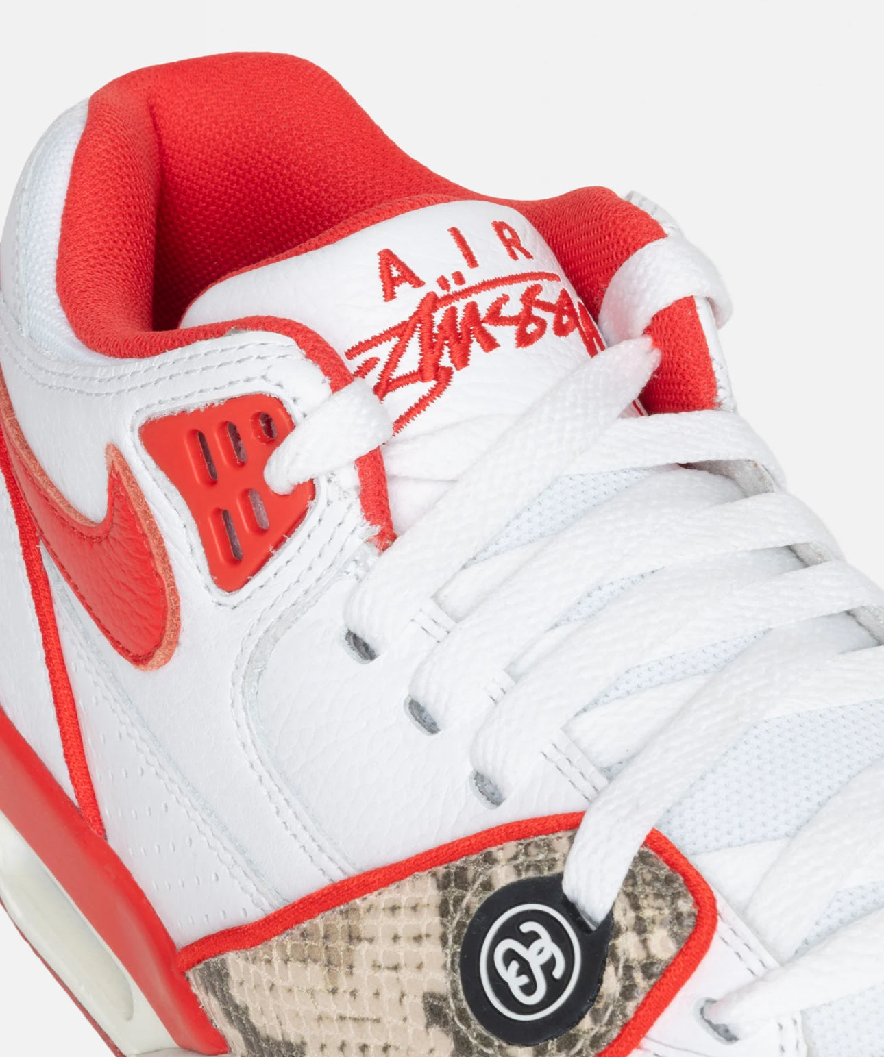 Nike Air Flight 89 Low SP Stussy Habanero Red