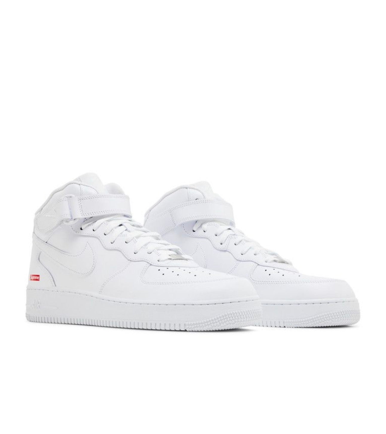 Air Force 1 Mid "Supreme - Mini Box Logo White