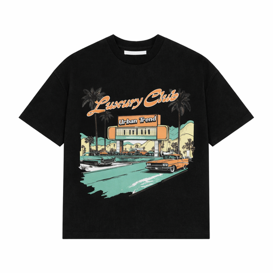 Luxury Club Tee - Black