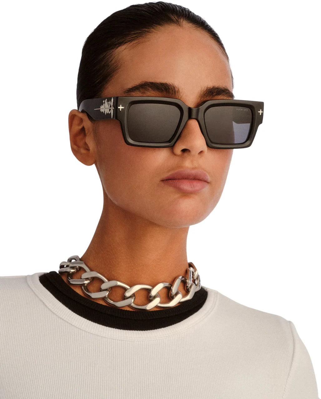 the kingy sunglasses black silver