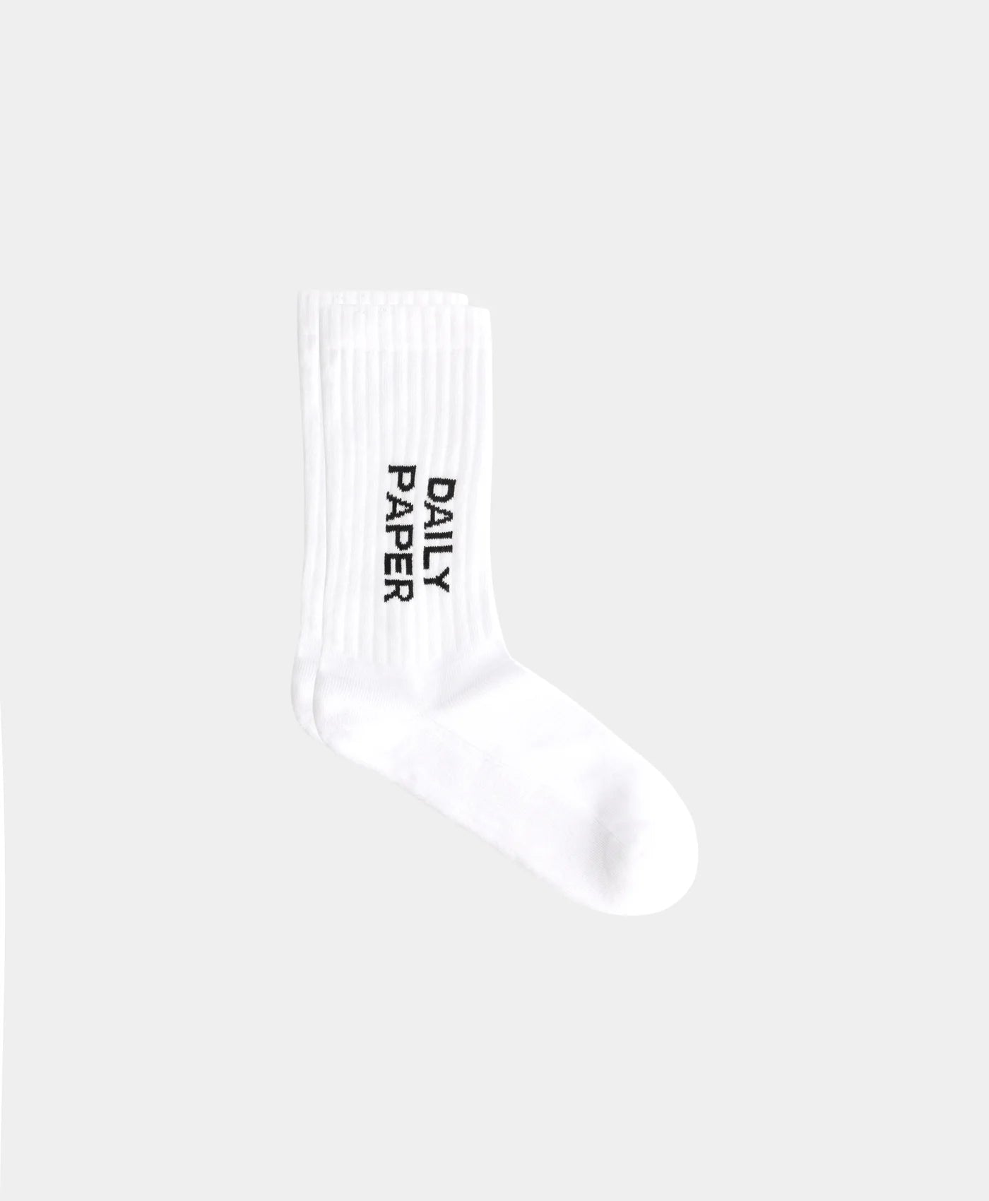 White/black Logotype Socks