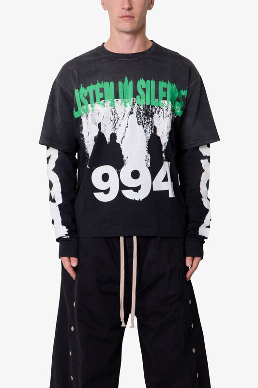 LISTEN IN SILENCE L/S TEE