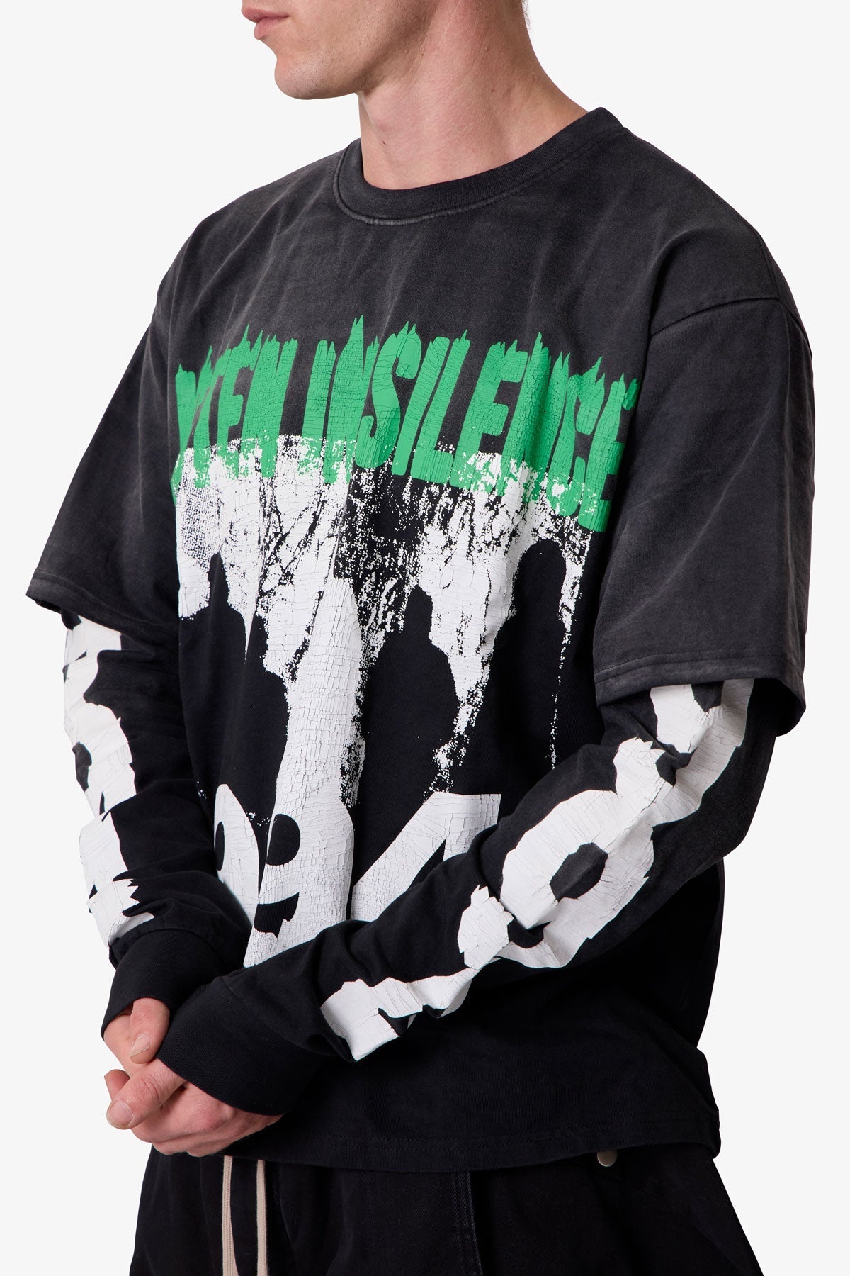 LISTEN IN SILENCE L/S TEE