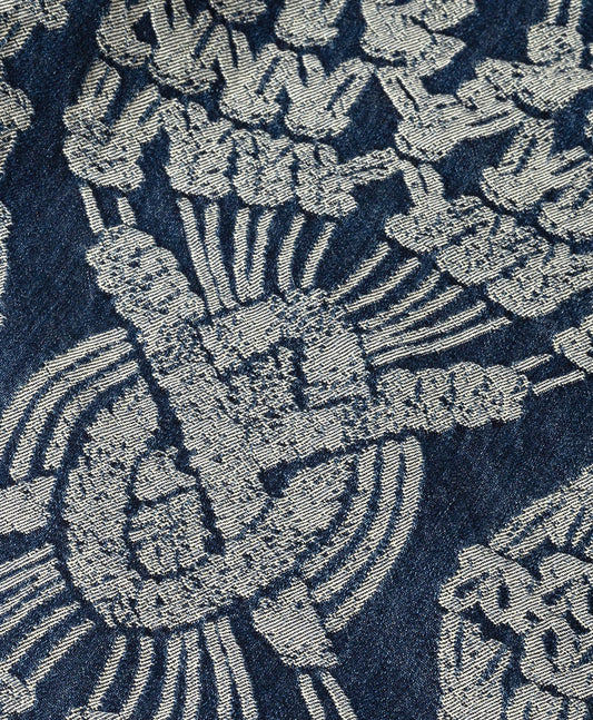 Dark Blue Macrame Amba Jeans