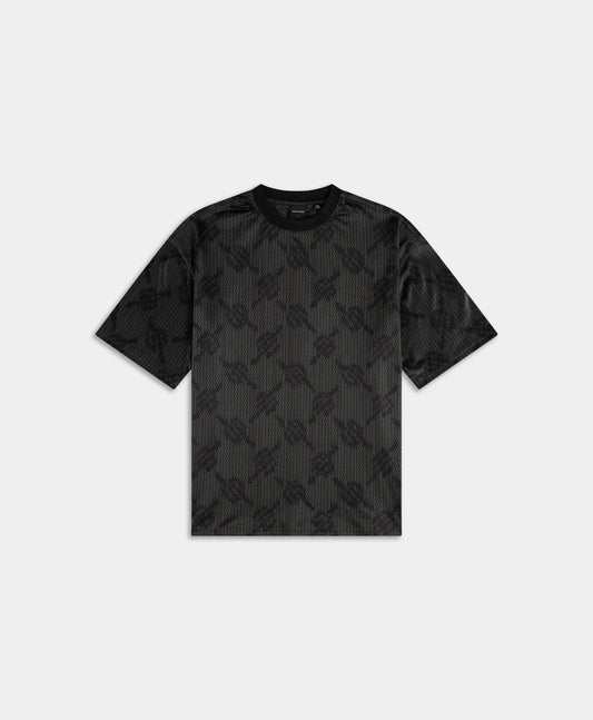 Rosin Green Matchstick Mesh T-Shirt