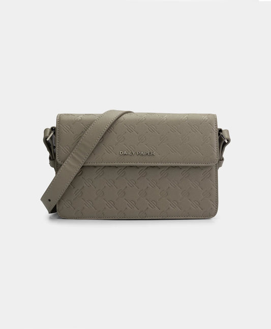 Taupe Grey Meru Monogram Bag