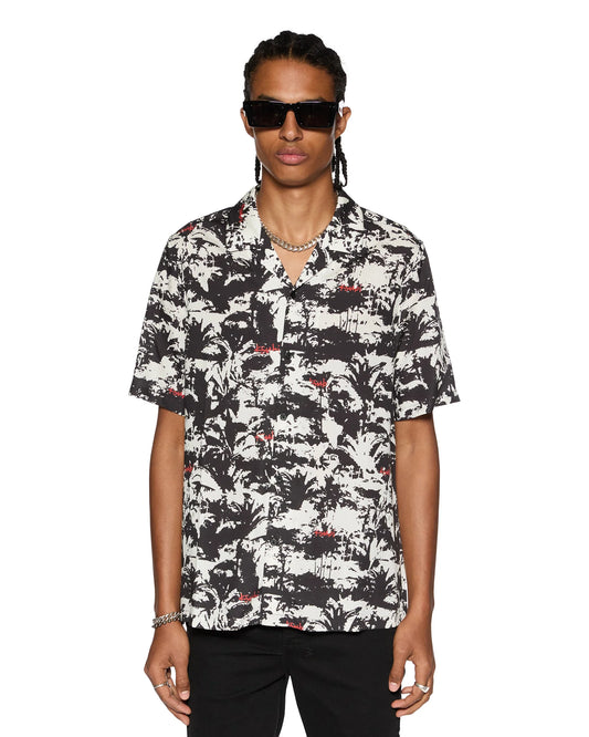 palmtree resort ss shirt multi