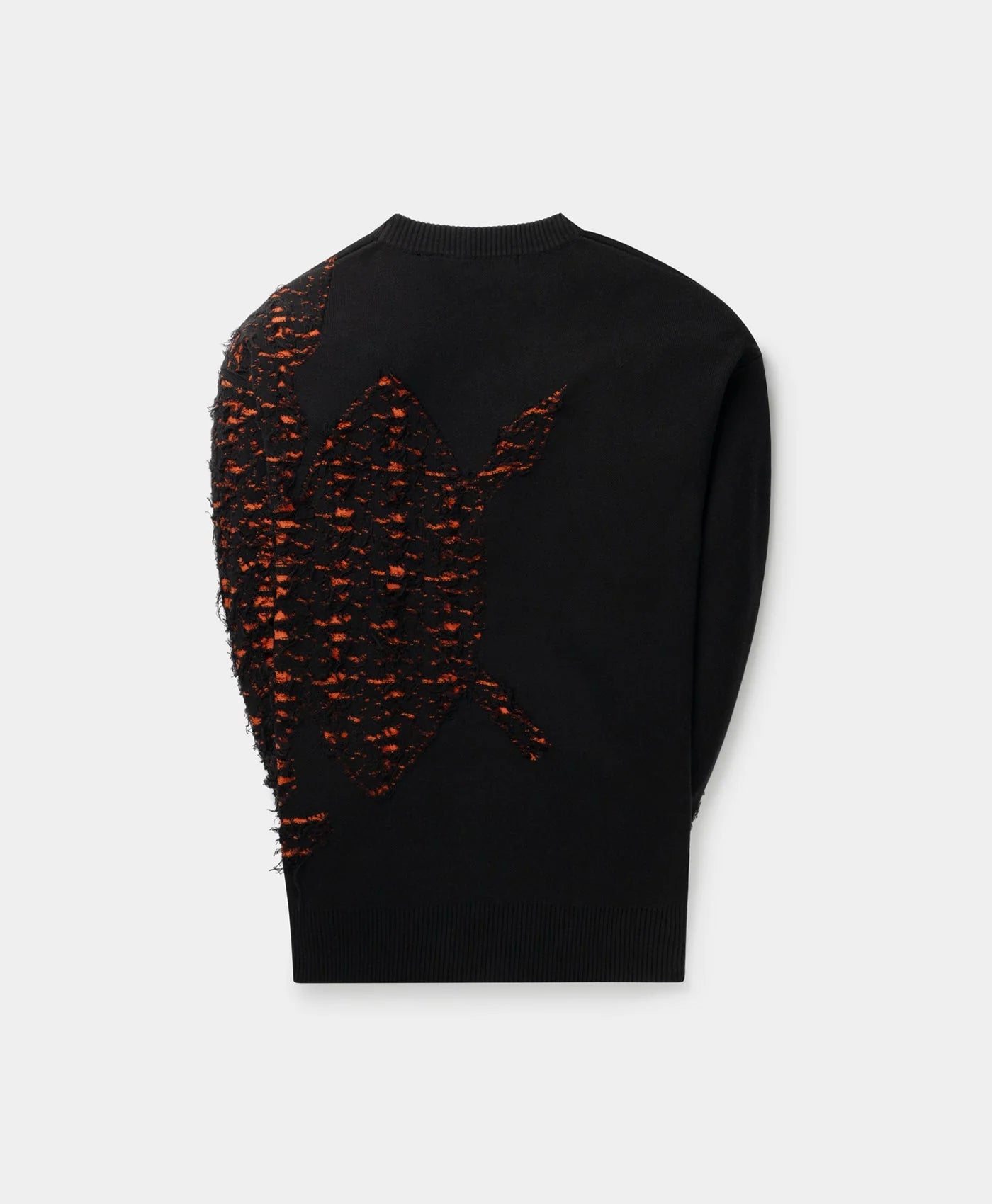 Black Burnt Ochre Orange Palase Sweater