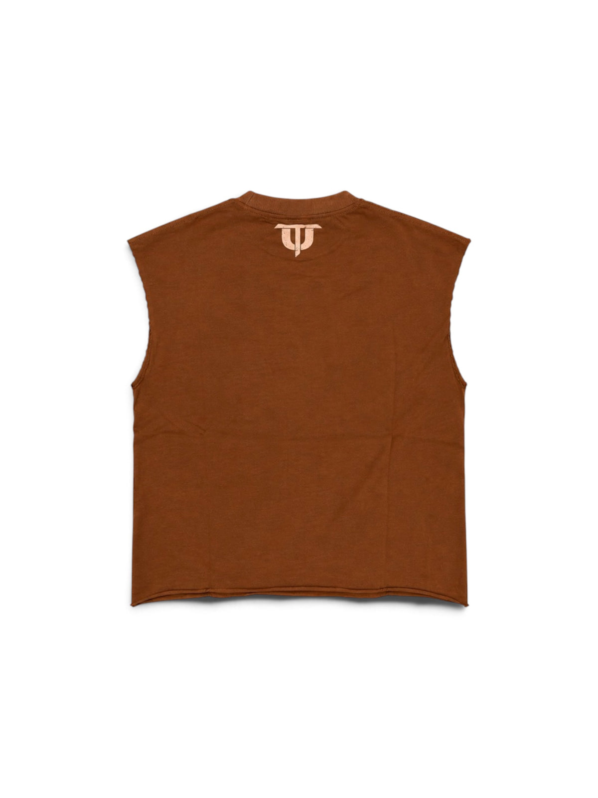 Cherub Graphic Muscle Tank - Rust Brown