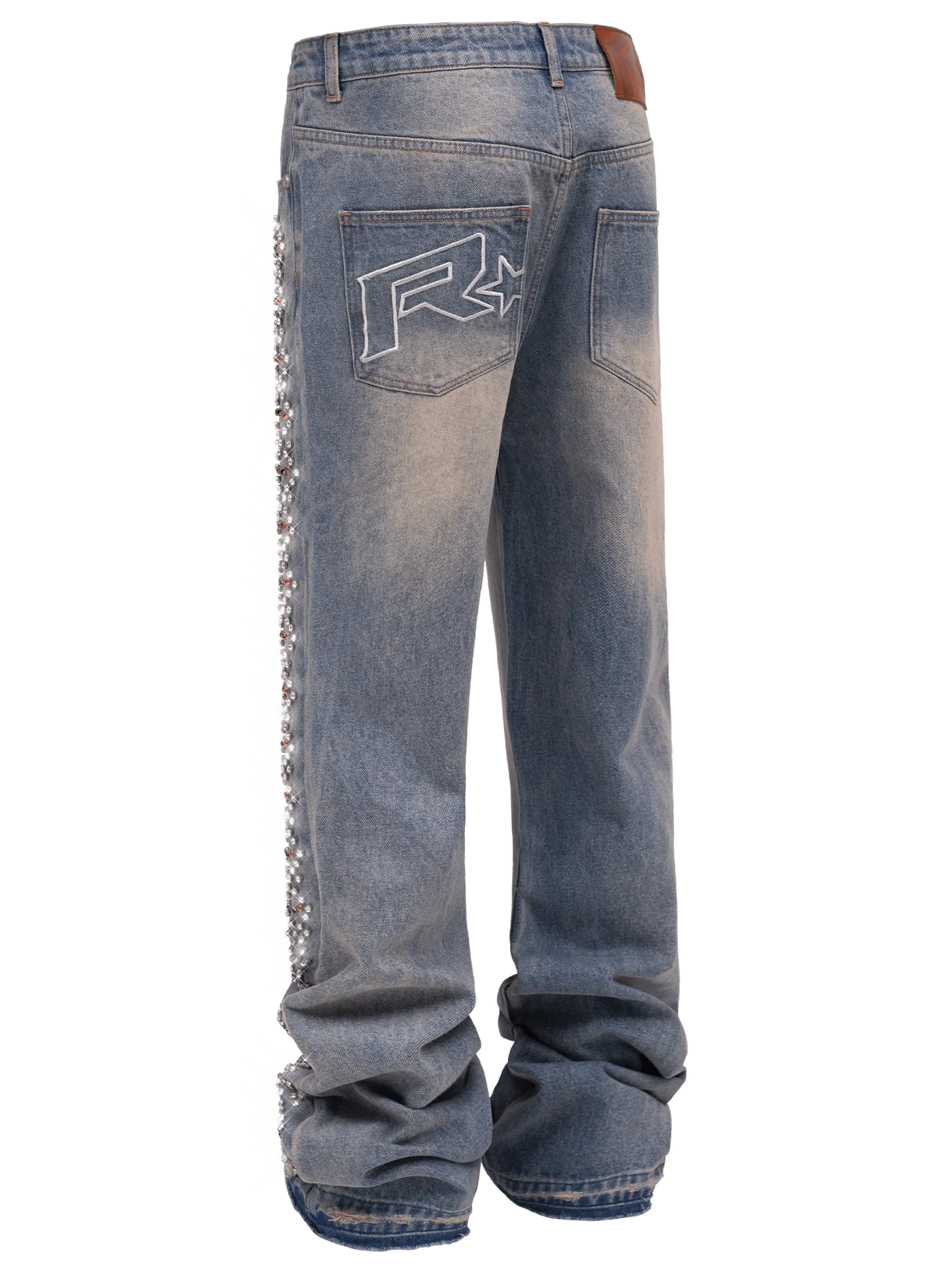 Prism Chain Denim - Cream Wash