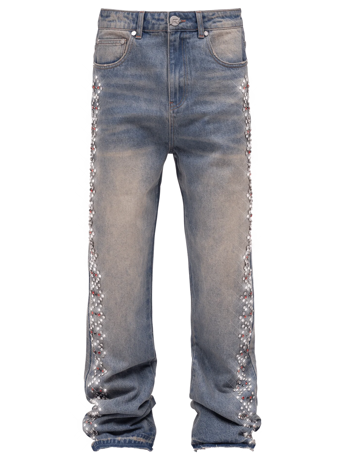Prism Chain Denim - Cream Wash