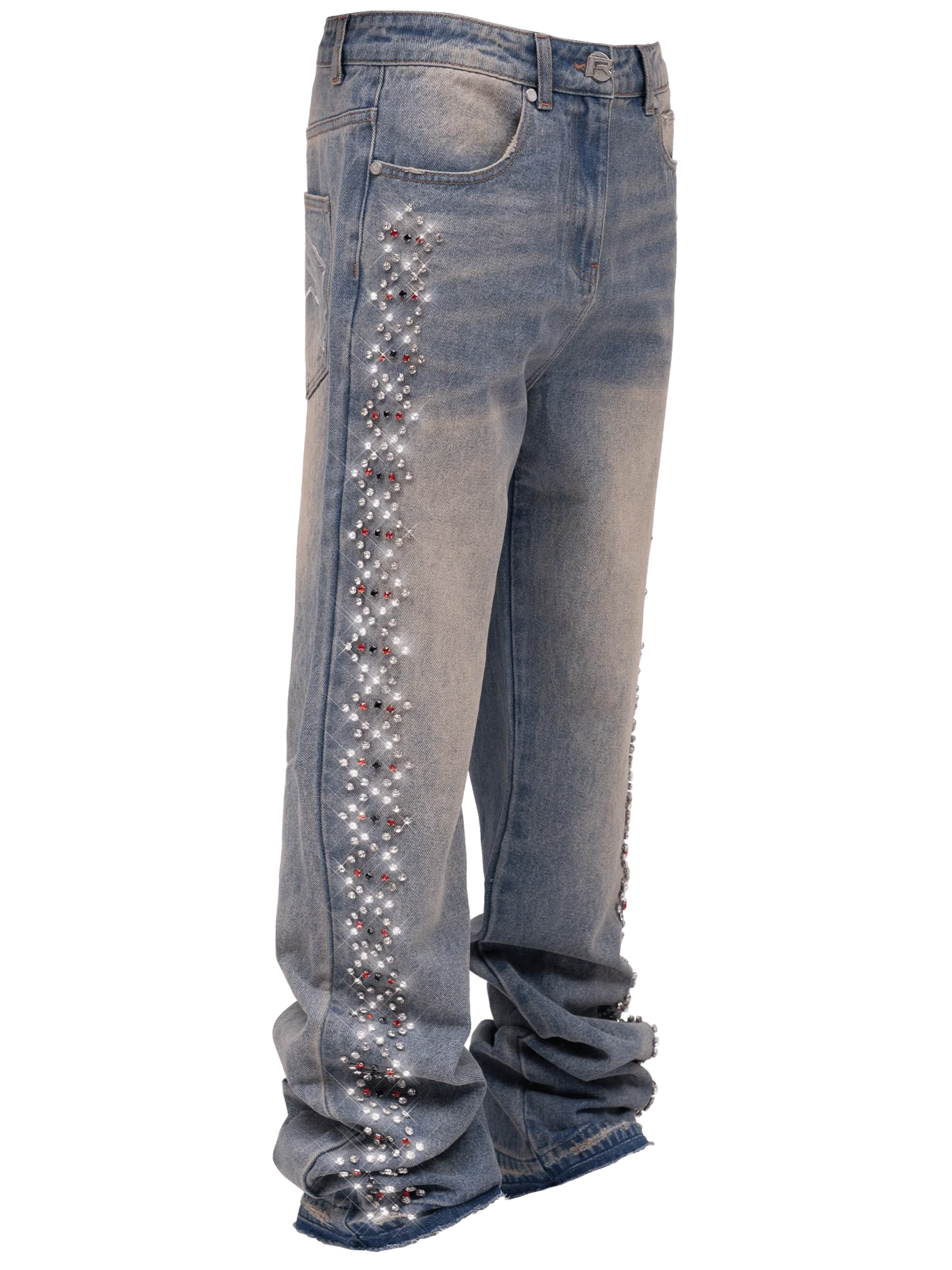 Prism Chain Denim - Cream Wash