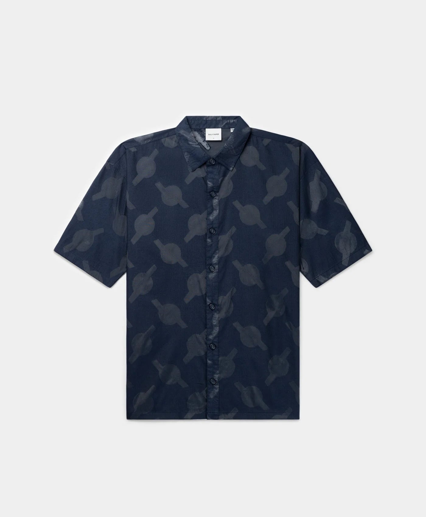 Pageant Blue Salim Relaxed Shirt