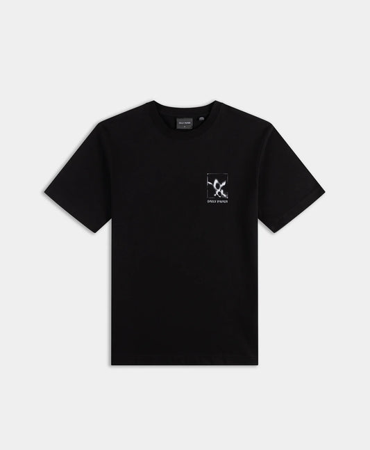 Black Shadow Grid T-Shirt