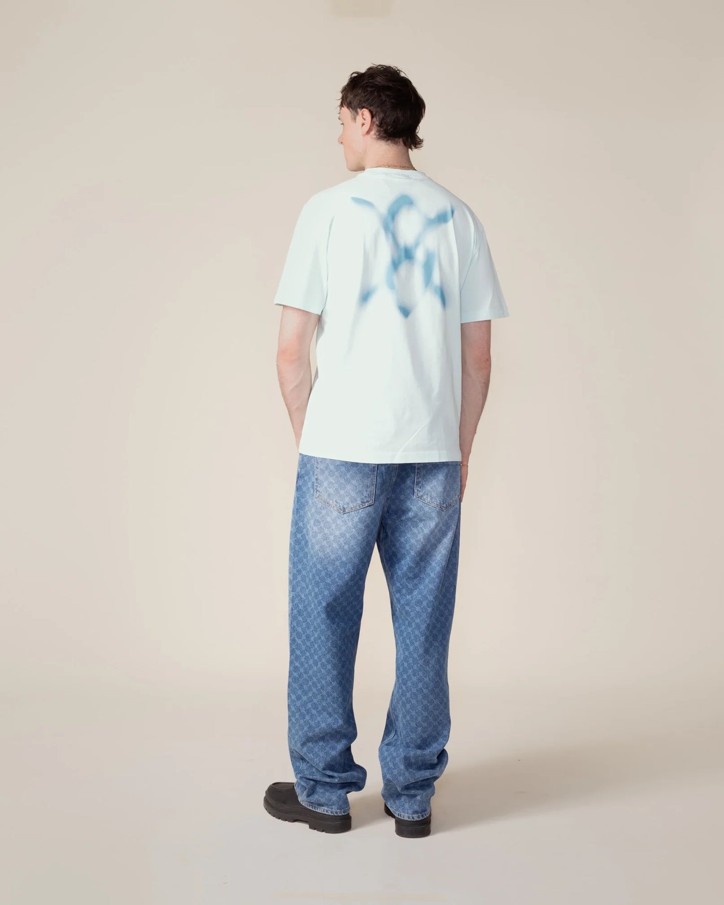 Saltwater Slide Blue Shield Focus T-Shirt